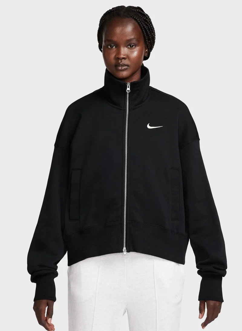 Nike Nsw Phoenix Fleece Oversized Track Jacket