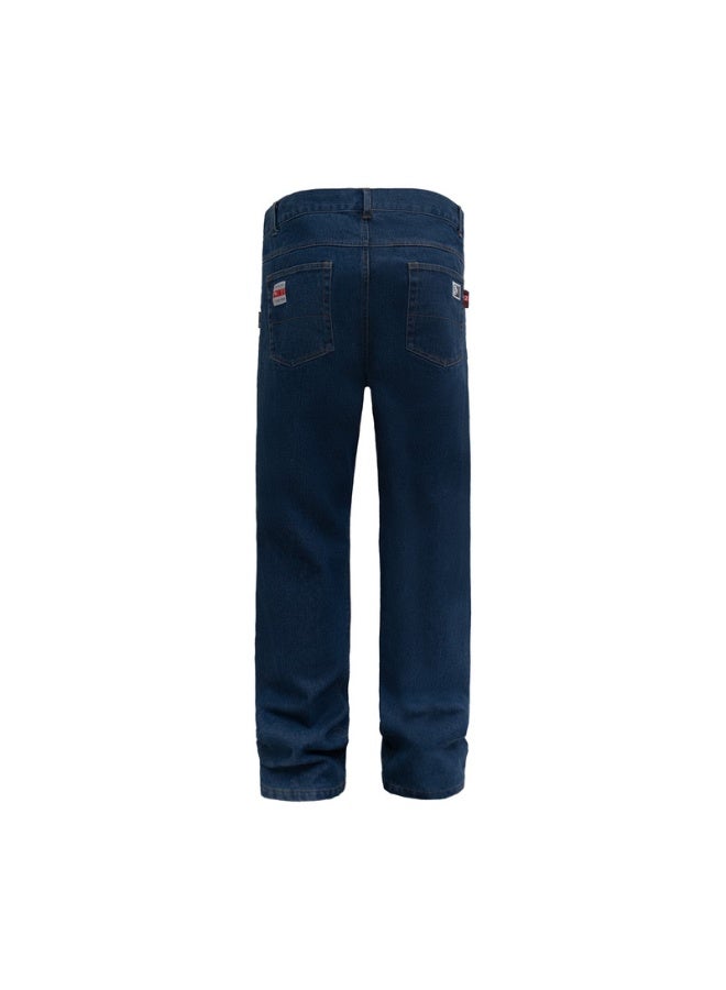 Shield Flame-Resistant Work Jeans for Men – FR Denim Pants with Arc Flash & Heat Protection for Industrial and Electrical Safety
DENIM BLUE - Image 2