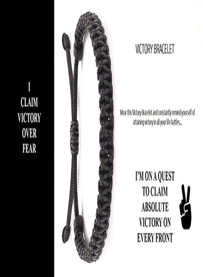 Legacy Black Thread Bracelet Adjustable Powerfull Negative Energy Protection Nylon Cord Adjustable Vadic Kala Dhaga Victory Good Luck Wrist Band For Men Women Boys Girls Kids - Image 2