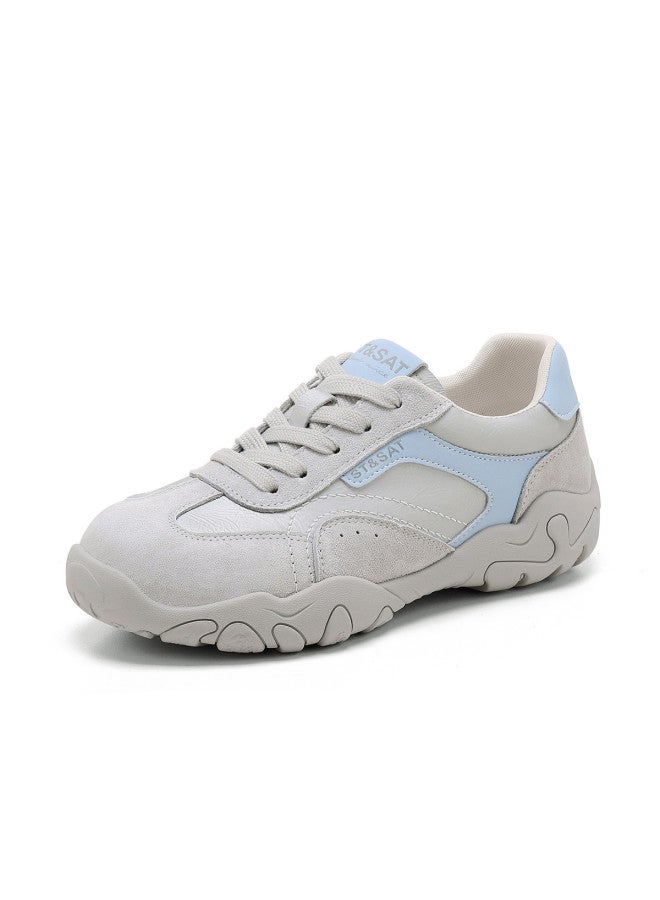 St&Sat Retro German Training Shoes Soft Sole Height Increase Comfortable Lightweight Casual Shoes Outdoor Sports Shoes Versatile Commuter Shoes Women's Shoes - Image 2