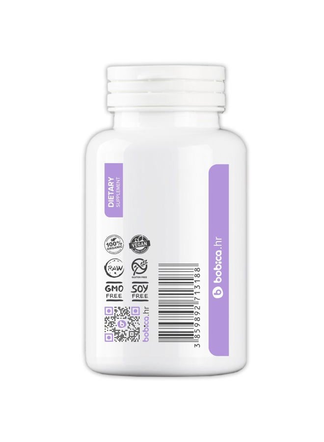B. Bobica b Premium European Organic Lavender Capsules | Helps Reduce Stress, Calming | GMO Free, Gluten Free, All Natural | 250 mg | 90 Vegan caps | - Image 3