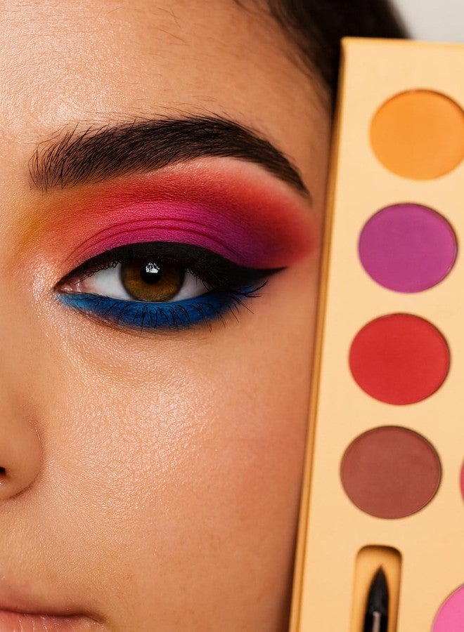 Sedell Paris A Universal Palette of Soft Shadows and Sculpting Shades for Eyes, Brows & Face Pack of 17 with Applicator - Image 2