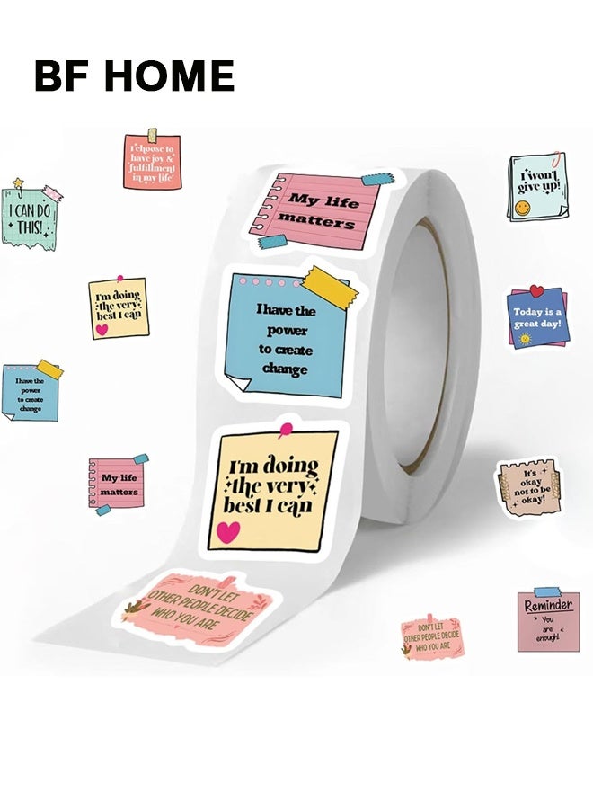 BF HOME 500 Pcs Sticker Sheets, 10 Colorful Designs, Reward Motivational Labels for Kids - Ideal for Classroom, Kindergarten, Sports Day, Gifts, Office & Home Use - Image 2