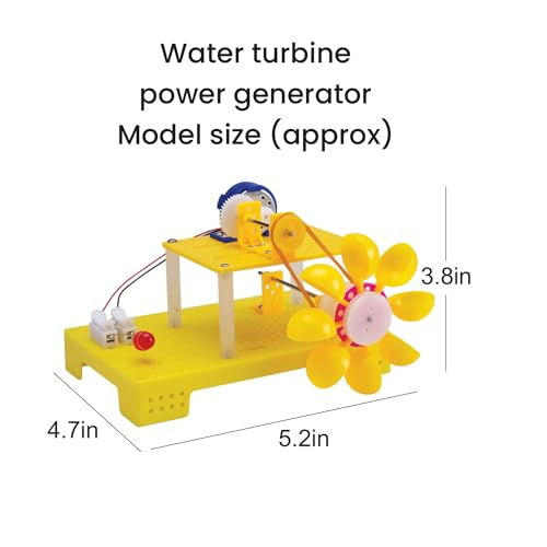 itsy-bitsy Itsy Bitsy DIY STEM Learning Kit Build Your Own Water Turbine Power Generator | Engineering Project Kit | Science Experiment Kit for Kids 8-10-12-14 Years | Best Gift for Boys & Girls - Image 4