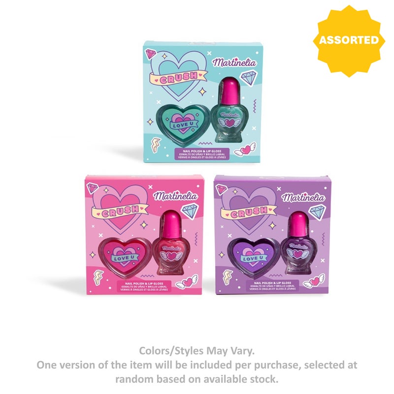 Martinelia Crush Nail Polish & Lip Gloss Duo Set (Assorted) - Image 1