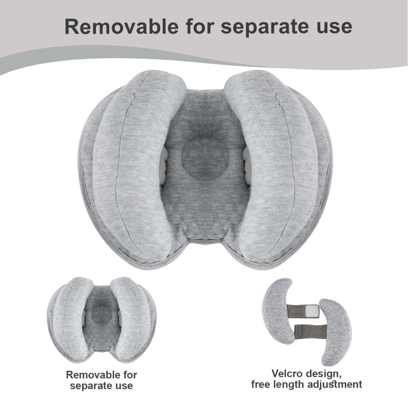 KAKIBLIN Baby Support Pillow, Head and Neck Support,Banana Neck Pillow for Baby, Travel Pillow for Stroller Neck Support, Adjustable Head Pillow for Kids Toddler - Image 5