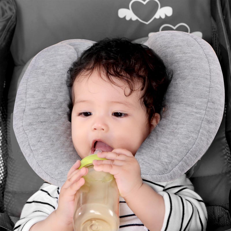 KAKIBLIN Baby Support Pillow, Head and Neck Support,Banana Neck Pillow for Baby, Travel Pillow for Stroller Neck Support, Adjustable Head Pillow for Kids Toddler - Image 3