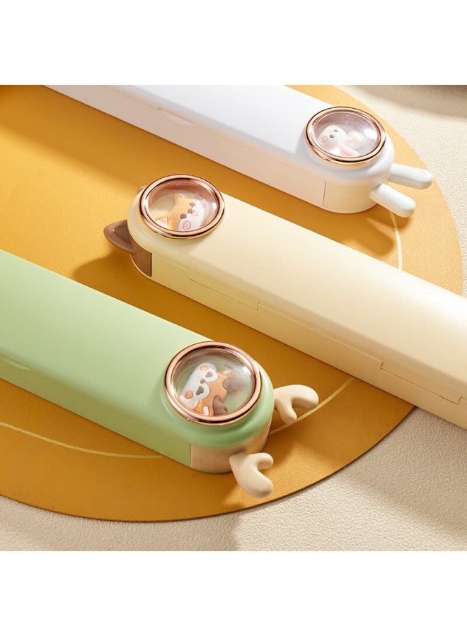 Onlycook Onlycook 304 Stainless Steel Portable Tableware Set For Students And Children, Chopsticks And Spoon With Storage Box - Original Color Deer Design - Image 2