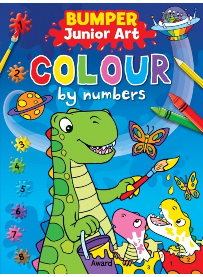 Junior Art Bumper Colour By Numbers - Paperback