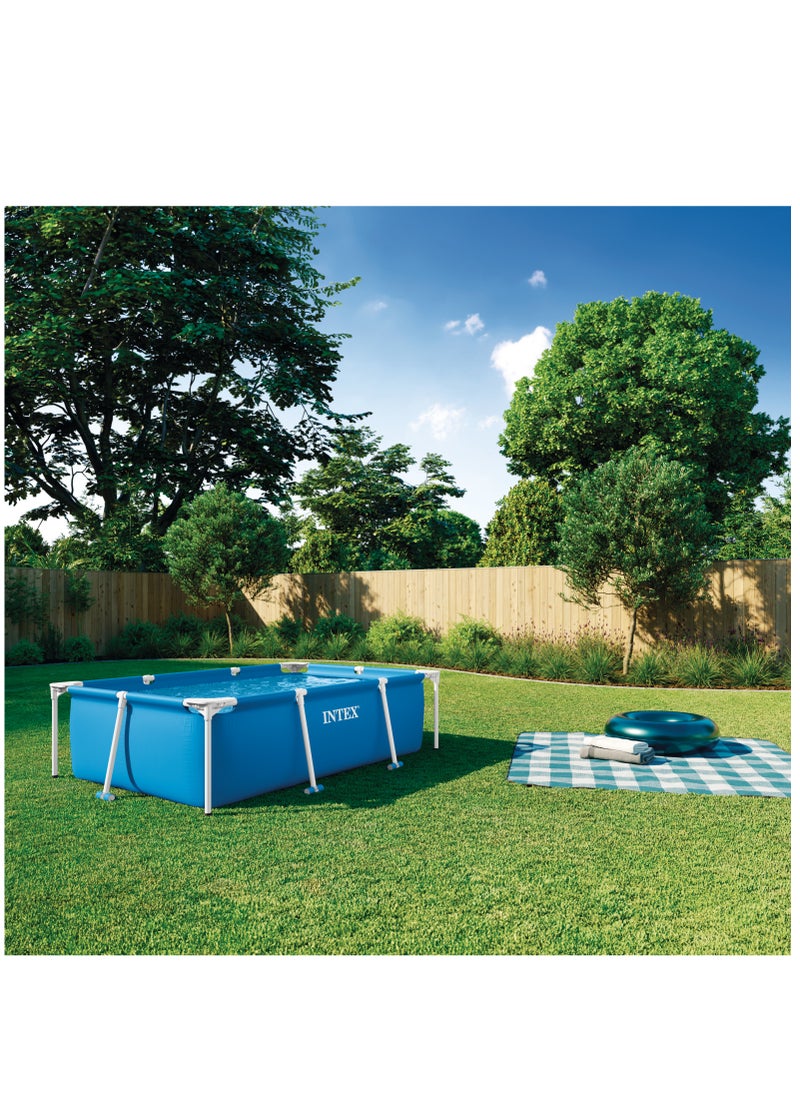 INTEX - حوض سباحة بإطار مستطيل 2.2 م × 1.5 م × 0.6 م - Image 1