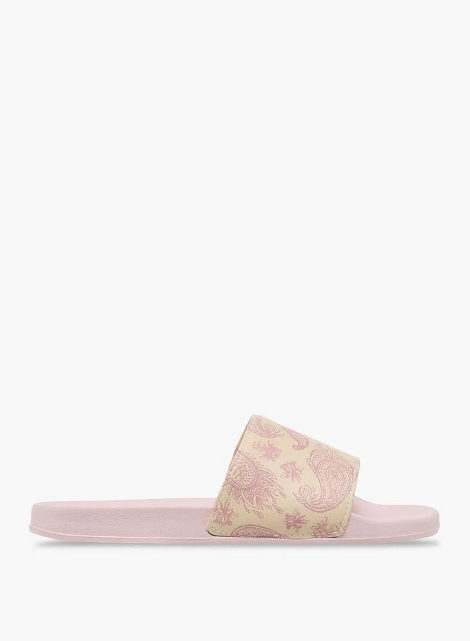 Celeste Women's Paisley Print Slides