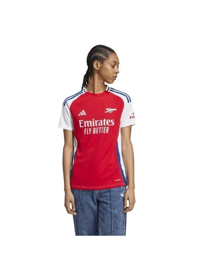 اديداس قمصان كرة قدم حمراء للسيدات مقاس