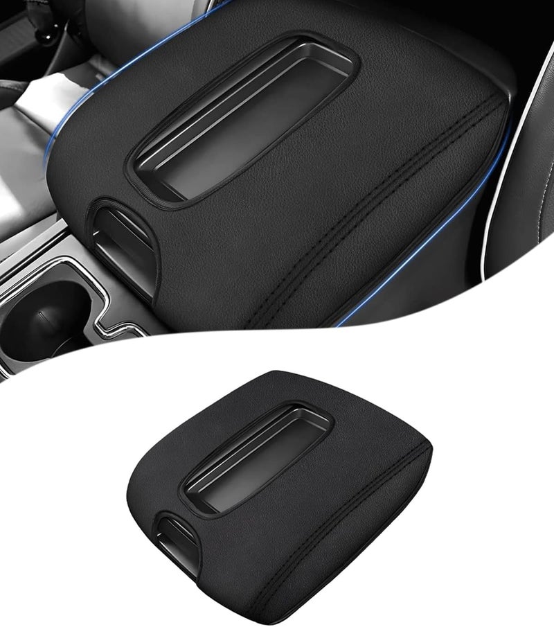 Autorder Center Console Cover for 2014-2018 Chevy Silverado/GMC Sierra 1500 2500 3500 Accessories Armrest Cover Anti-Scratch Middle Console Pad Armrest Protector(with Full Central Floor Console) - Image 1