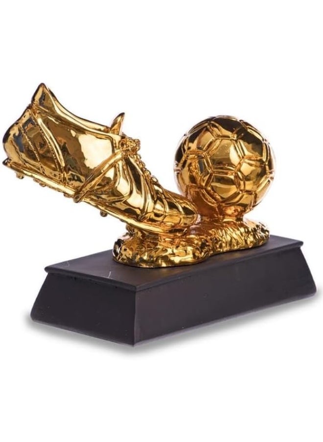 Generic Golden Boot Trophy - Award and Reward for Champions and Football Fans, Golden  - Image 2