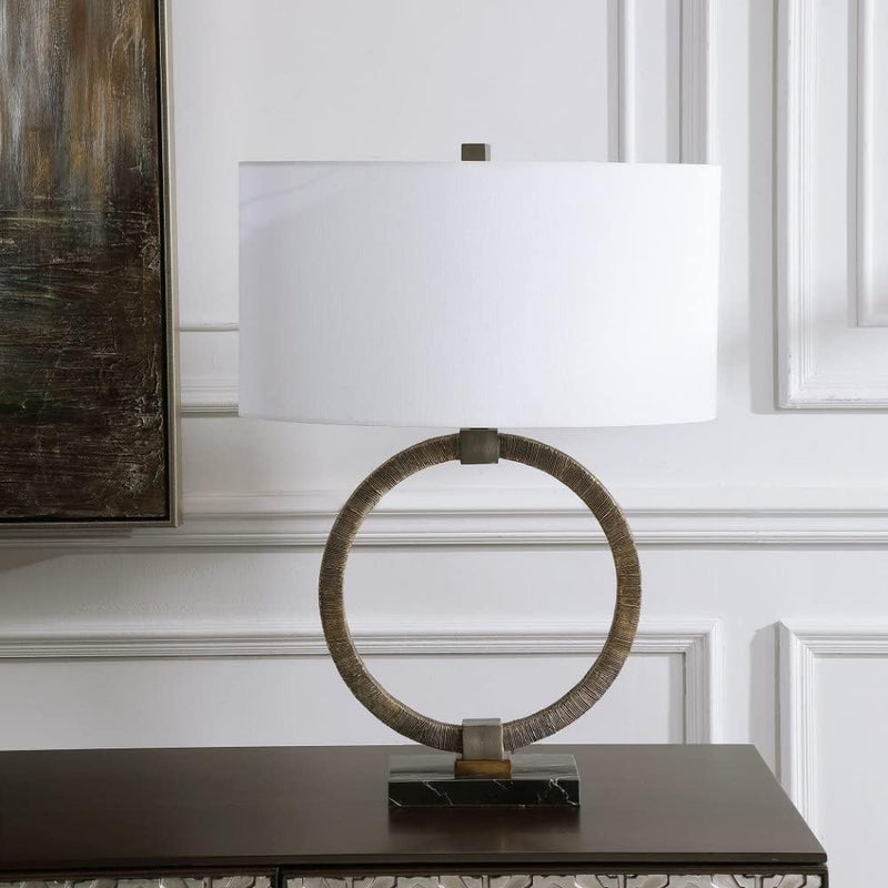 Uttermost Uttermost Relic  1 Light Table Lamp  19 inches Wide by 10 inches deep  - Image 4