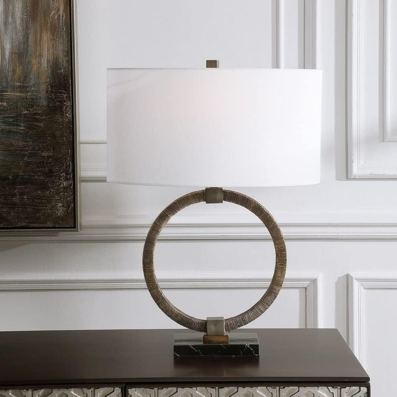 Uttermost Uttermost Relic  1 Light Table Lamp  19 inches Wide by 10 inches deep  - Image 5