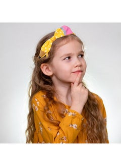 HOXIEYA Back To School Headband Cute Yellow Pencil Headband For Girls Bow School Hair Band Hair Accessories Back To School Outfits  - Image 3