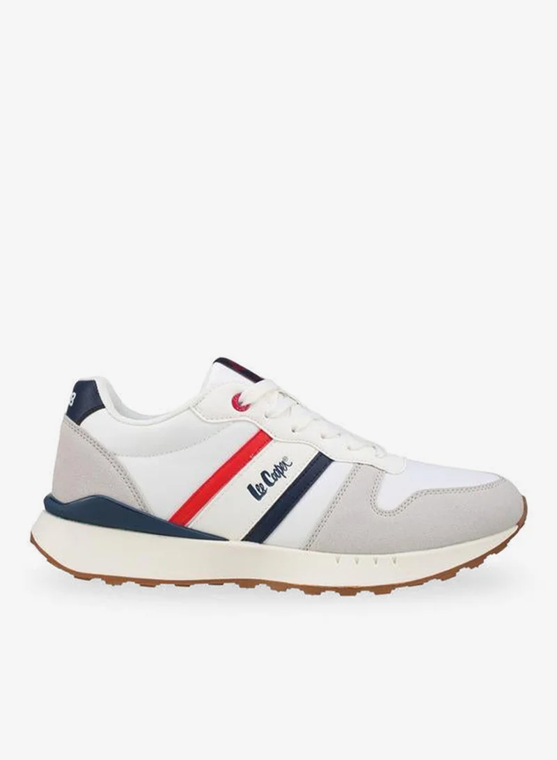 Lee Cooper WHITE Men Lace-Up Ankle Sneakers for Men | Best Price UAE