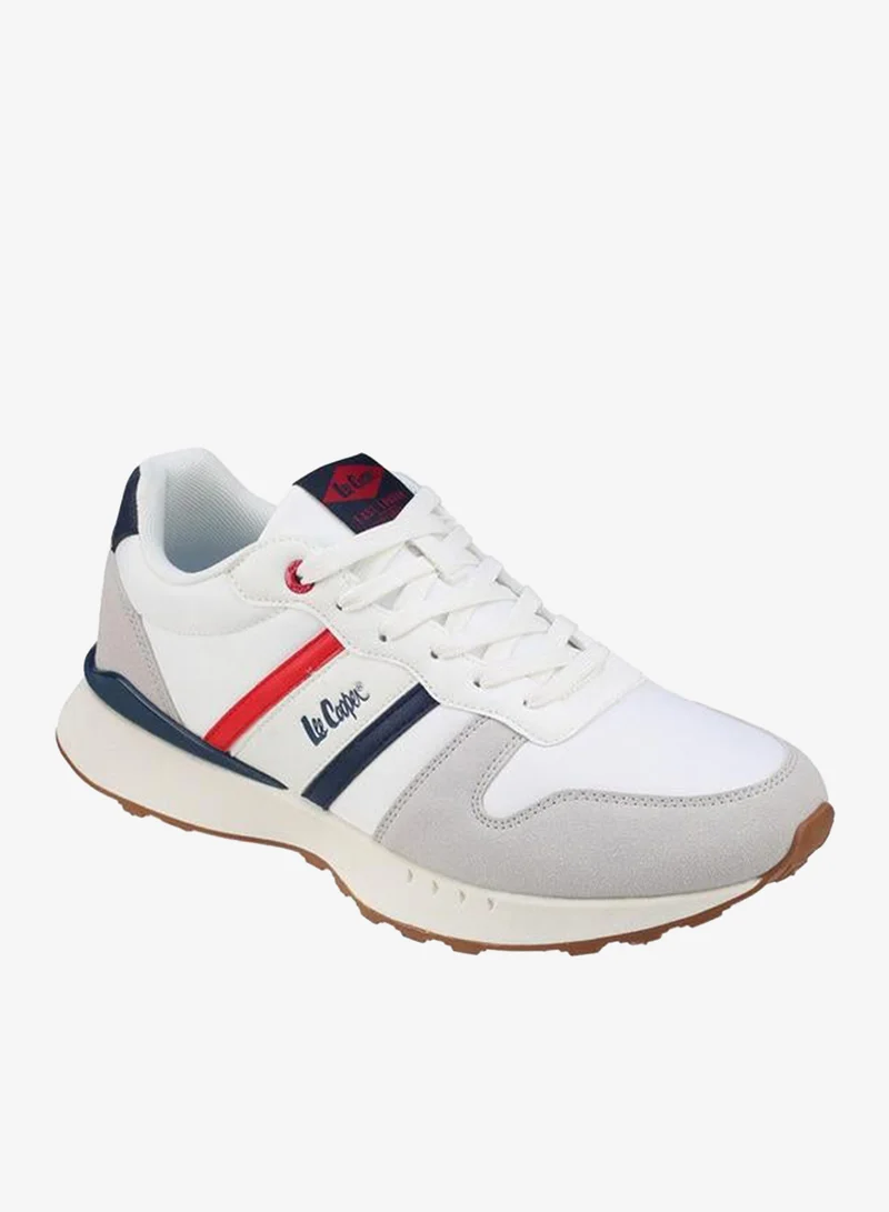 Lee Cooper WHITE Men Lace-Up Ankle Sneakers for Men | Best Price UAE