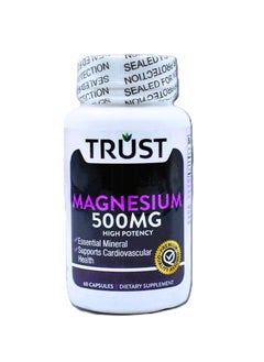 Trust Trust Magnesium for support in cardiovascular health 60 caspules  - Image 1