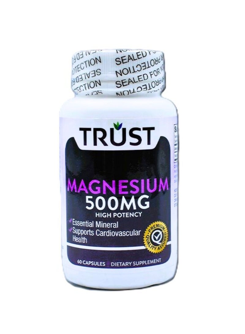 Trust Magnesium for support in cardiovascular health 60 caspules - Image 1