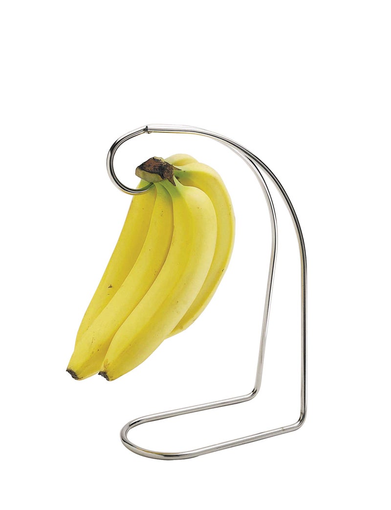 KitchenCraft Banana Holder with Chrome Plated Finish Metal Kitchen Gadget 175 x 85 x 34 cm  68 x 32 x 134