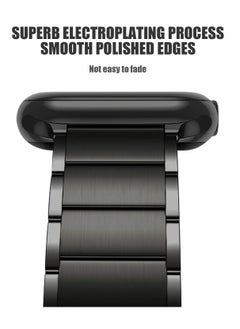 KASTWAVE Metal Straps Compatible with Apple Watch 45mm/44mm, Magnetic Metal iWatch Replacement Bands  - Image 4