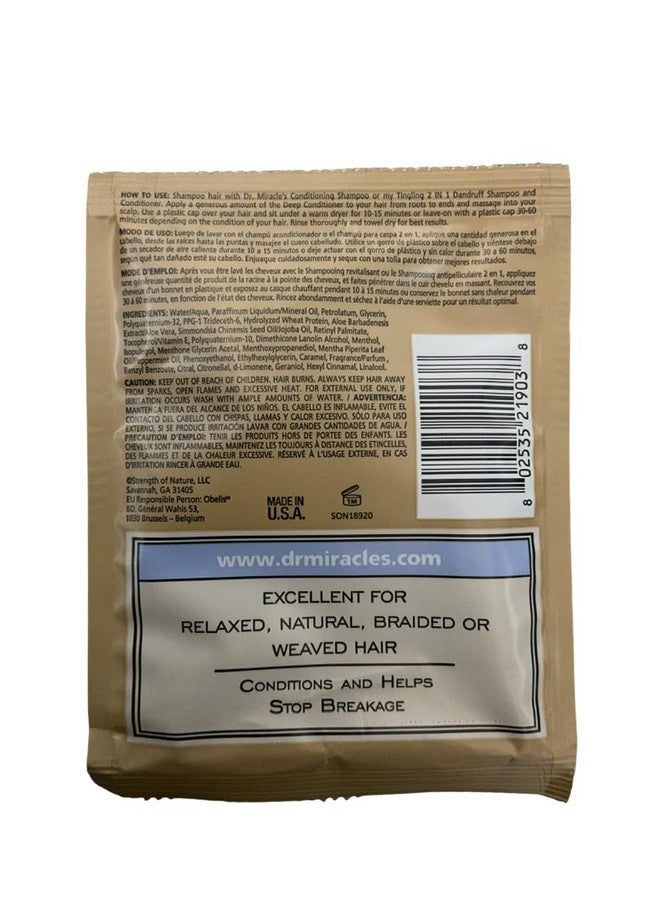 Dr. Miracle's Feel It Formula Deep Conditioning Treatment, 1.75 oz (Pack of 3) - Image 2