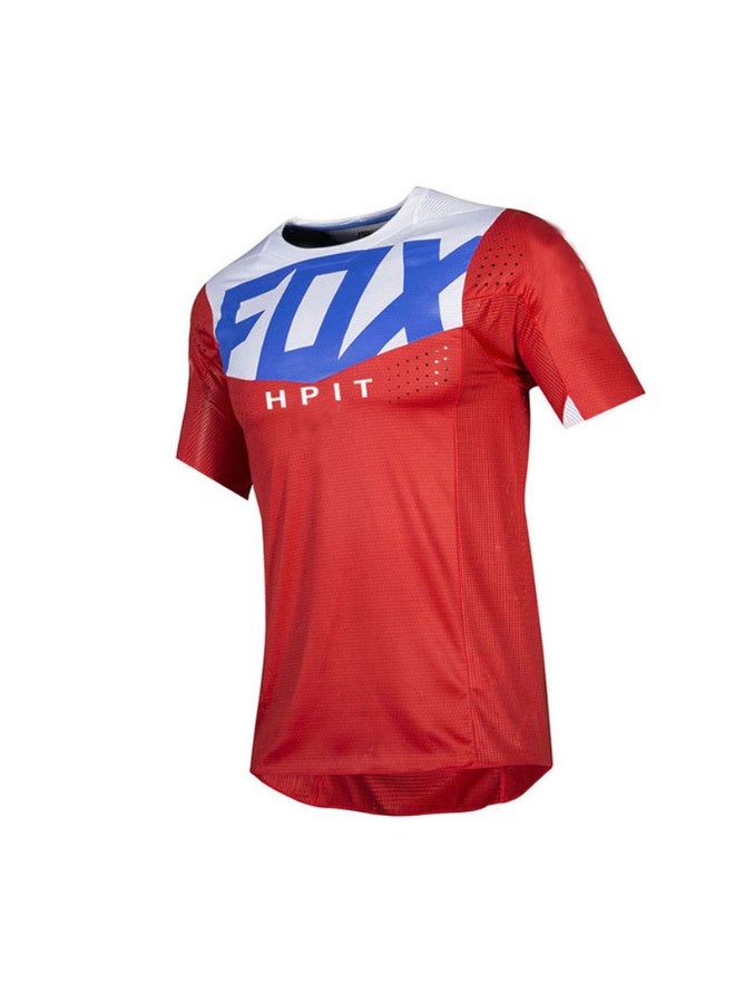 Fox Men's Outdoor Cycling Suit Off-road Road Mountain Bike Cycling Tops - Image 1