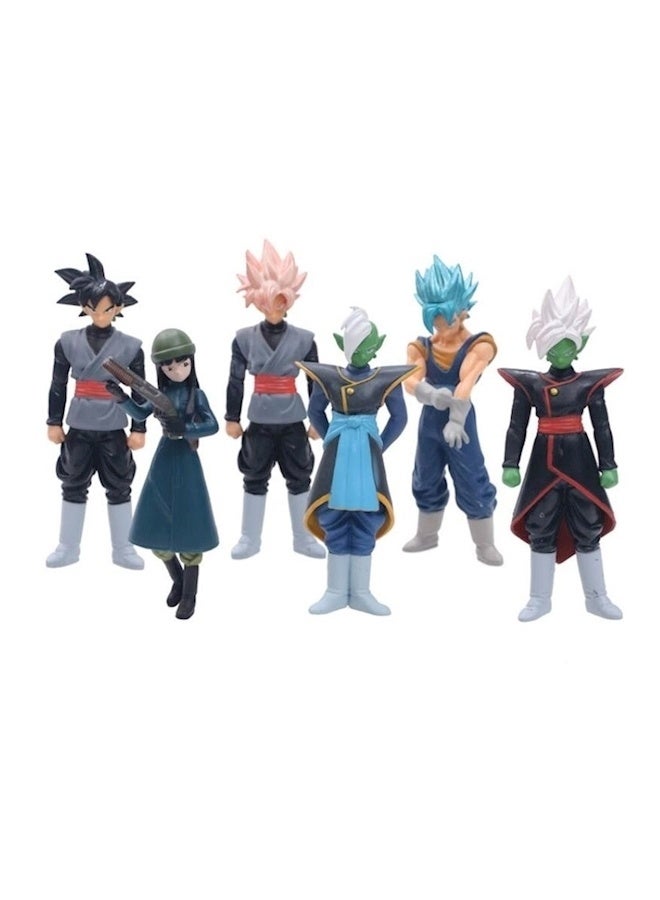 6-Pieces Dragon Ball Action Toy Set - Image 1
