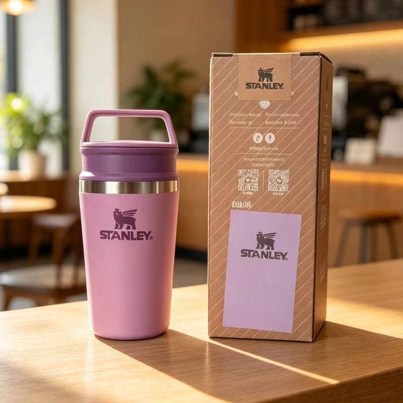 Stanley Handle Stainless Steel Vacuum Insulated Tumbler with Dual Lids - Image 5