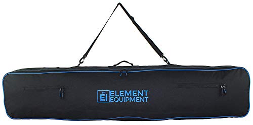 Element Equipment Snowboard Bag with Shoulder Strap and Gear Pockets 157 Black/Blue - Image 2