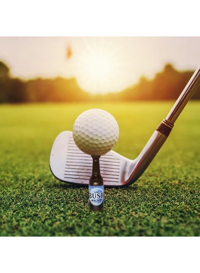 6 - Pack Creative Bottle - Shaped Golf Tees, Reusable Golf Training Aids, Ideal Gift for Men - Image 3