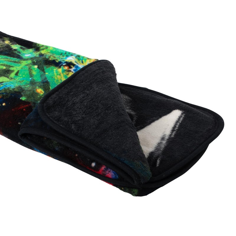JUST FUNKY Albert Einstein Smoke Galaxy Lightweight Fleece Throw Blanket | 45 x 60 Inches - Image 3