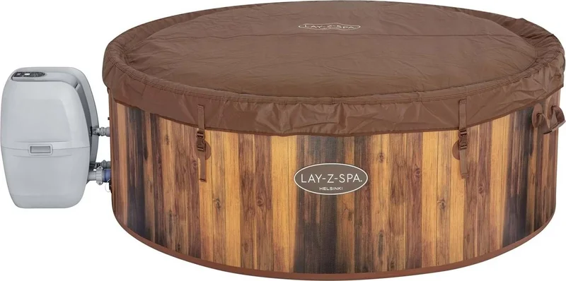 Bestway Lay Z Spa Deluxe Jacuzzi Helsinki Airjet Set BW914 60025