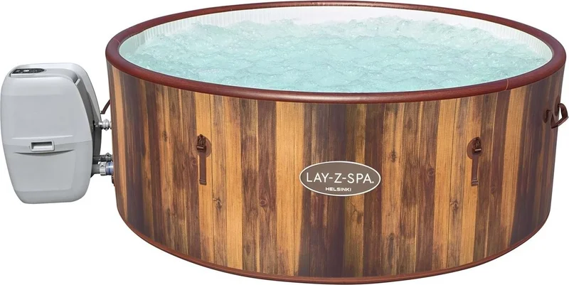 Bestway Lay Z Spa Deluxe Jacuzzi Helsinki Airjet Set BW914 60025
