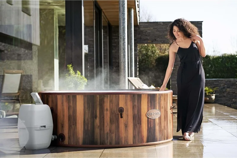 Bestway Lay Z Spa Deluxe Jacuzzi Helsinki Airjet Set BW914 60025