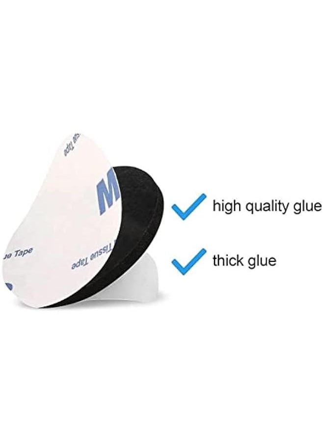 Generic 50 Pack 30mm Double Sided Foam Tape Strong Pad Sticky Pads Adhesive Foam Mounting Pads Round Self-Adhesive Tape for Walls and Floor, Door, Plastic, Glasses, Metal, Black  - Image 5