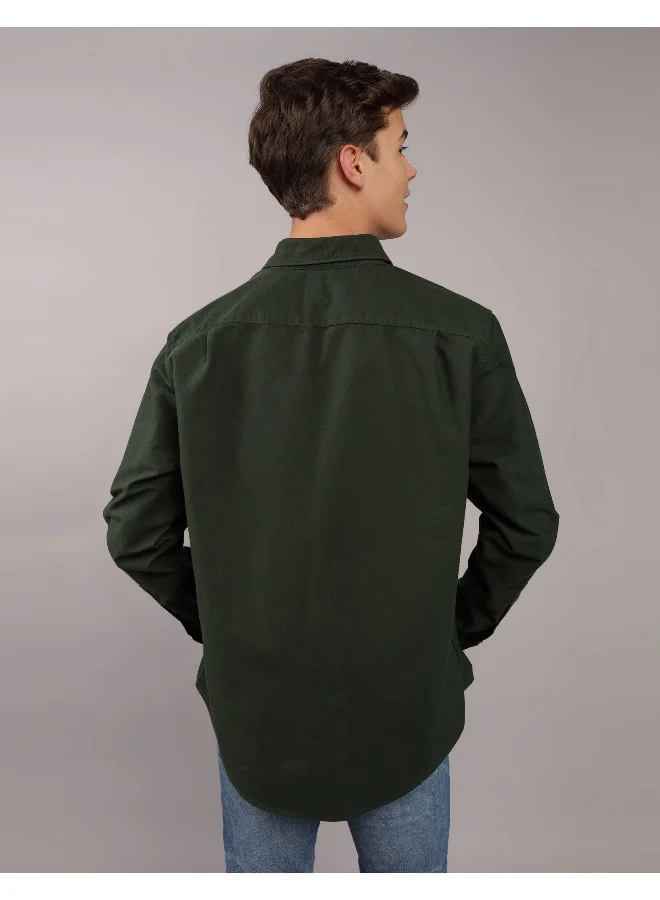 امريكان ايجل Pocket Detail Button Down Oxford Shirt