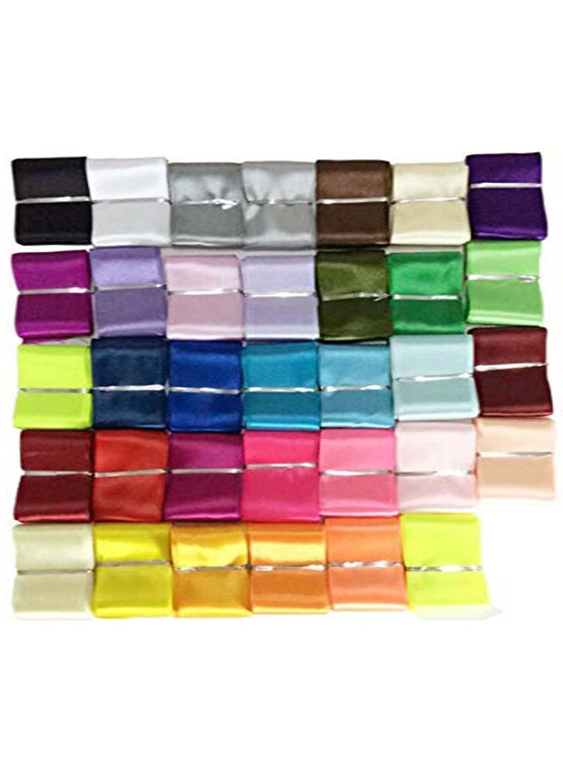 DIY Crafts DIY Crafts Pack Of 3 Pcs, 5/8 Inch x 25 Yards, Double Face Satin Ribbon for Floral (Pack Of 3 Pcs, 5/8 Inch x 25 Yards)  - Image 1