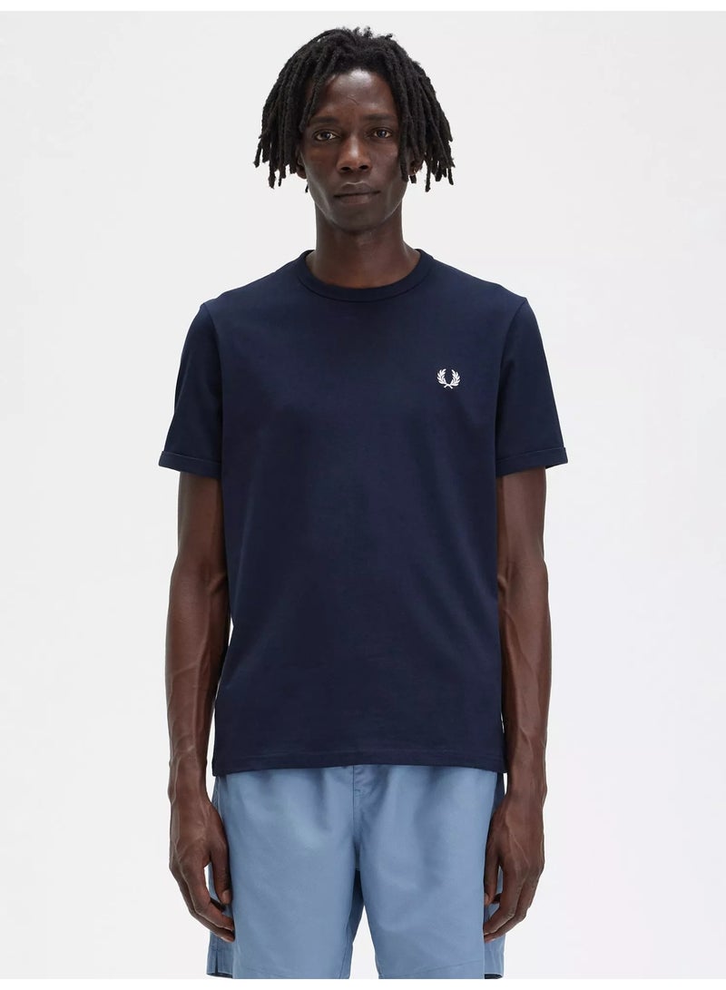 FRED PERRY Ringer Crew Neck Tee - Image 1