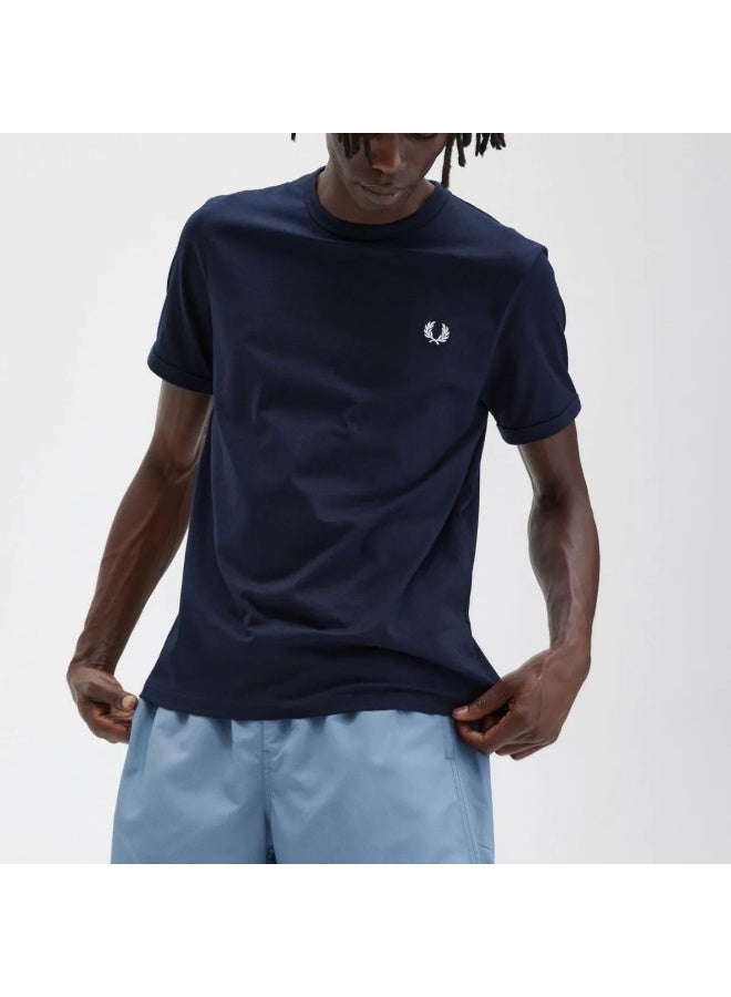 FRED PERRY Ringer Crew Neck Tee - Image 3
