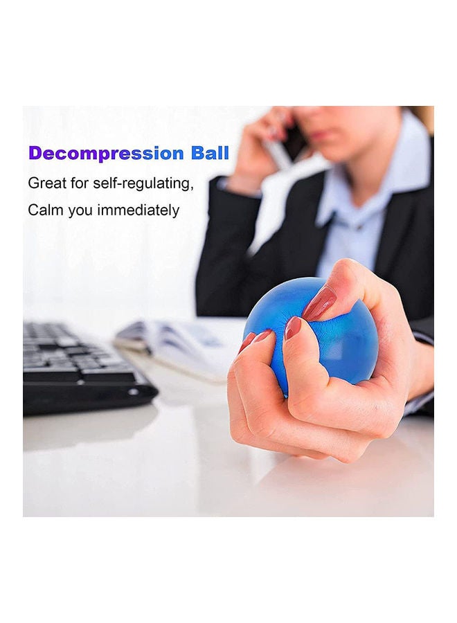 XiuWoo 10-Piece Solar System Planets Stress Relief Bouncy Ball Set 6.3cm - Image 3