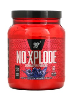 BSN N.O.-Xplode Legendary Pre-Workout Grape Flavor 60 Servings  - Image 1
