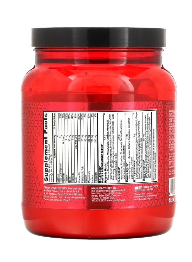 BSN N.O.-Xplode Legendary Pre-Workout Grape Flavor 60 Servings - Image 2