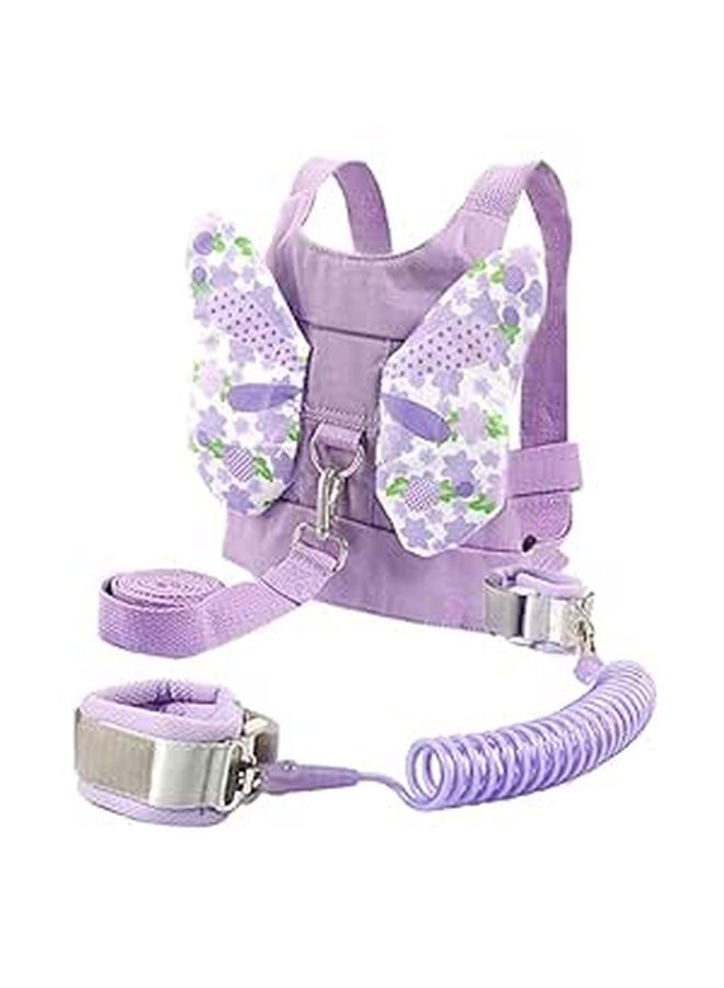 Butterfly Leash with Rotating Wrist Link Safety Harness for Kids Outdoor Travel Blue - Image 1