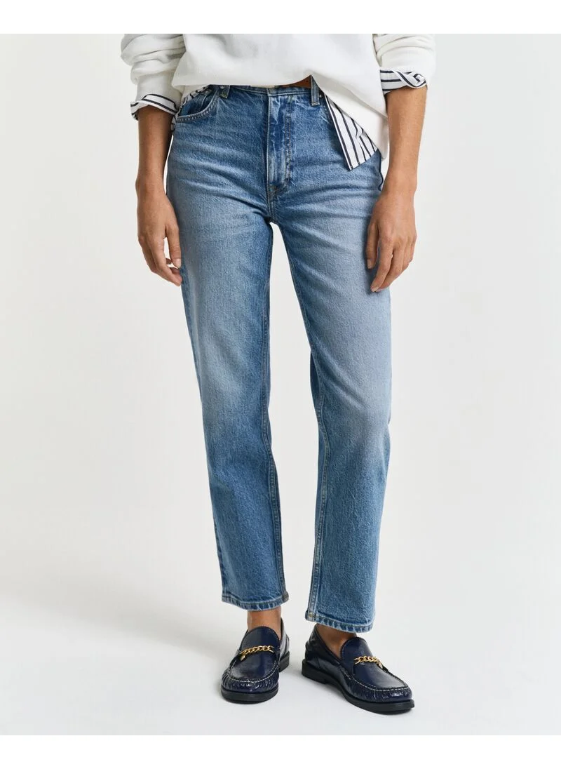 GANT Gant Straight Cropped Jeans