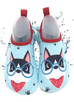 TAPIT Water Shoes Kids Kids Boys Girls Beach Shoes Kids Beach Swim Shoes Non Slip Toddler Kids Aqua Socks Quick Dry Barefoot Aqua Socks for Swinmming Pool Beach Outdoor (Puppy)  - Image 1