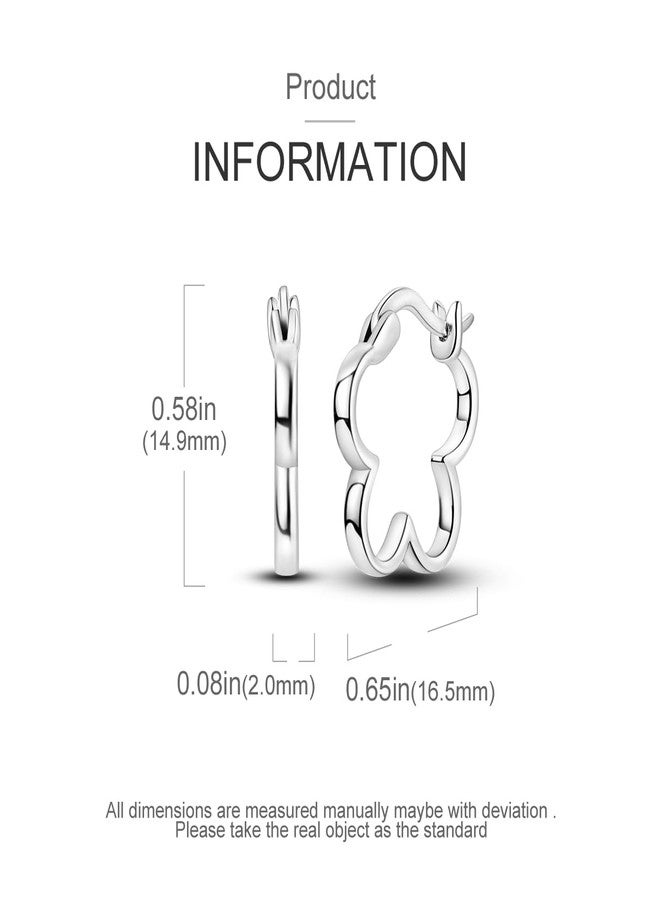 NARMO 925 Sterling Silver Hoop Earrings for Women Hypoallergenic Lightweight Simple Huggie Hoop Earrings Twisted Hoop Earrings Colorful Cubic Zirconia Hoop Earrings Rainbow Hoop Earrings, 0.65 inches - Image 3
