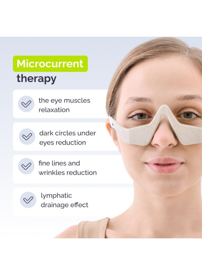 GESS Kuper Microcurrent Glasses, Face Lifting Device 3 Intensity Modes, Rechargeable, Anti-Aging Machine, Contour Skin Tightening, Microcurrent Face Lifter, Face Tightening and Lifting, Anti-Wrinkle - Image 3